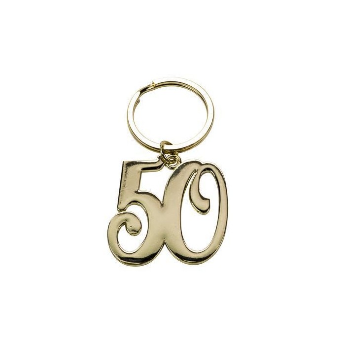 PORTACHIAVI 50 METALLO ORO
